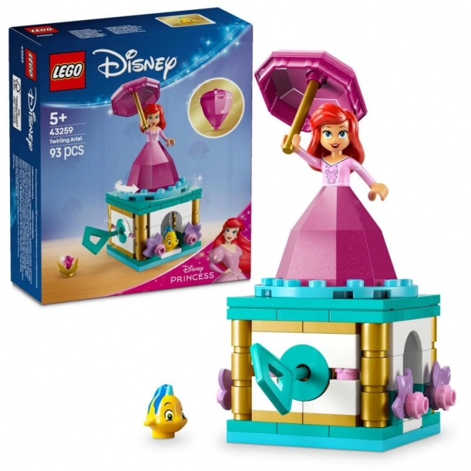 Wirující Arielka LEGO Disney Princess