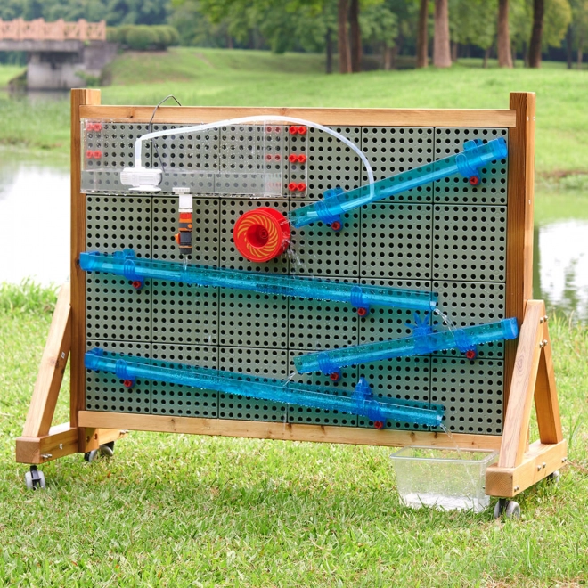 Masterkidz Dřevěná tabule XXL Vědecká Kreativní STEM Stěna Venkovní