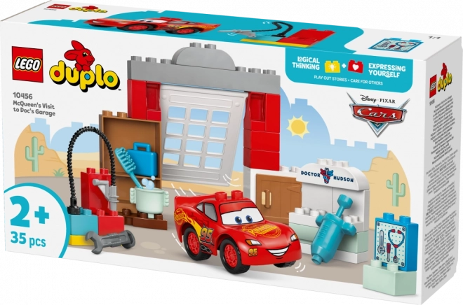 LEGO DUPLO Disney McQueen a návštěva v garáži doktora Hudsona