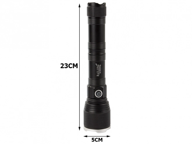 Vojenská taktická svítilna Bailong s Cree LED XHP160