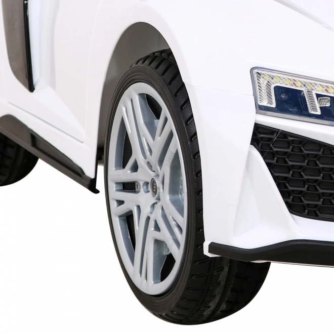 Audi R8 LIFT Bateriové auto + dálkové ovládání + EVA kola + MP3 + LED – Bílé