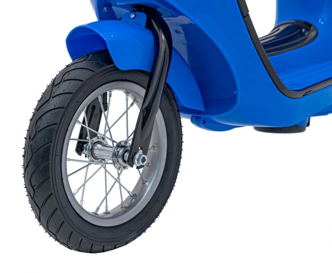 Dětský elektrický skutr Retro 23 modrý