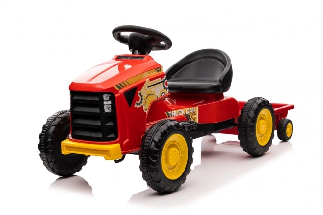 Dětský šlapací traktor červený