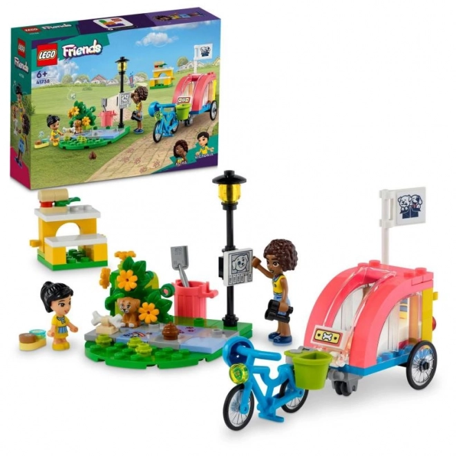 Lego Friends záchranný kolo pro pejsky
