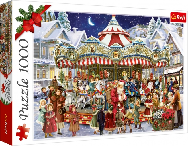 Trefl puzzle vánoční kolotoč 1000 dílků