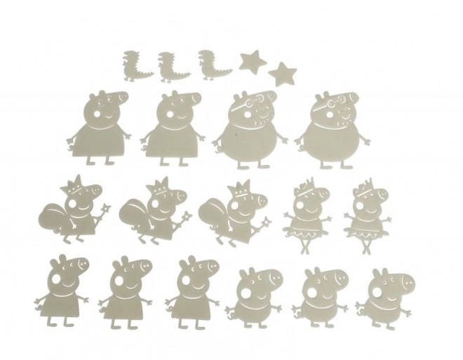 Peppa Pig svítící figurky