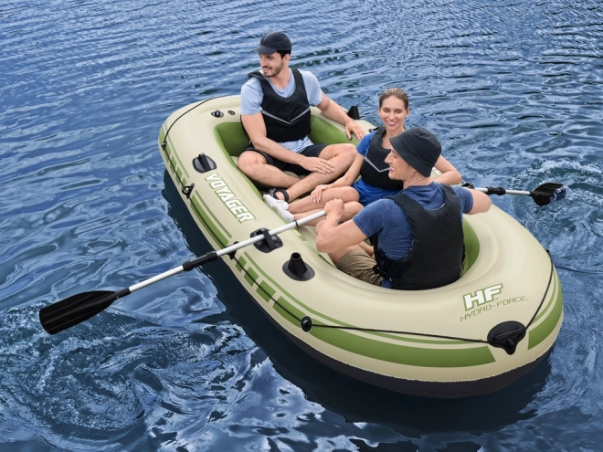 Nafukovací člun pro 3 osoby s vesly Voyager X3