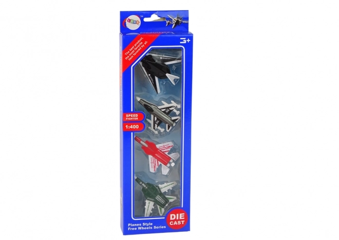 Sada tryskových letadel 1:400 4 kusy