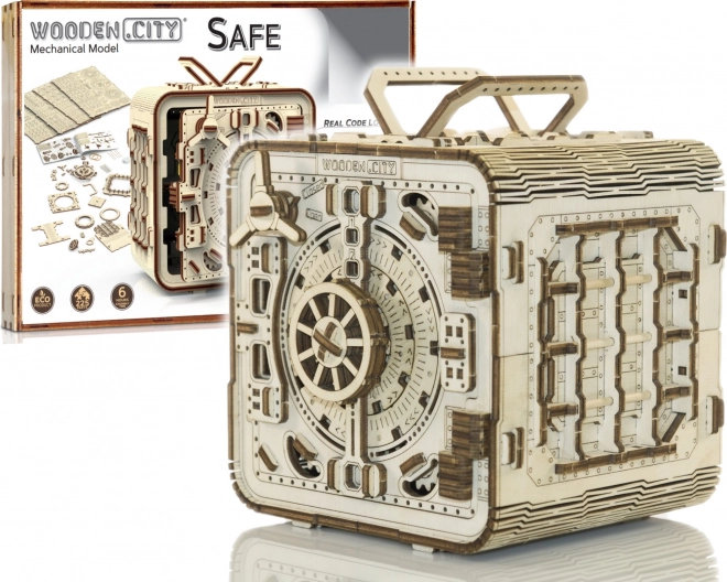 3D puzzle trezor Wooden City