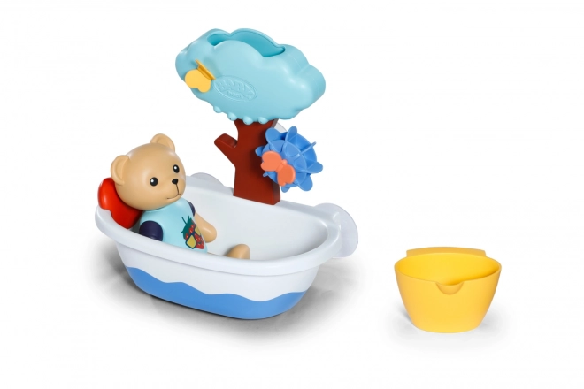 BABY born splish splash vanička s medvídkem