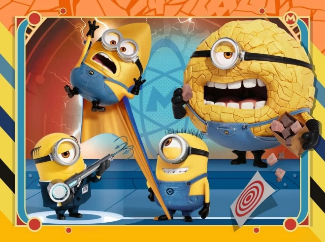 RAVENSBURGER Puzzle Já, padouch 4, 4v1 (12, 16, 20, 24 dílků)