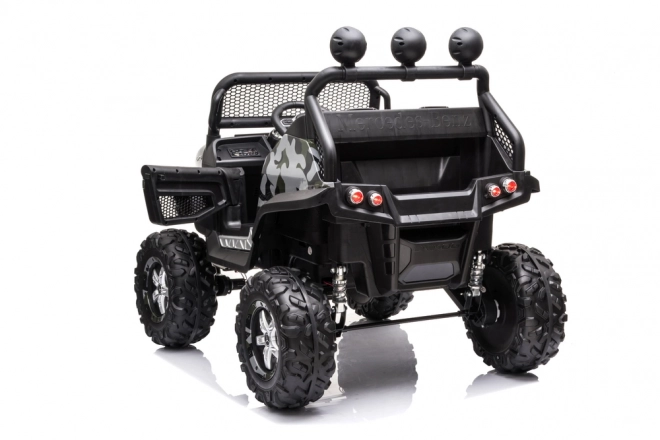 Dětské elektrické auto Unimog S v maskáčové barvě