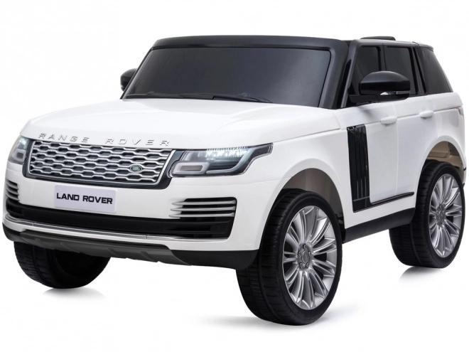 Autíčko na akumulátor pro dvě děti Range Rover – Bílá
