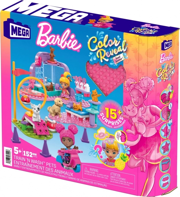 Barbie Color Reveal bloky Výcvik a péče o zvířata