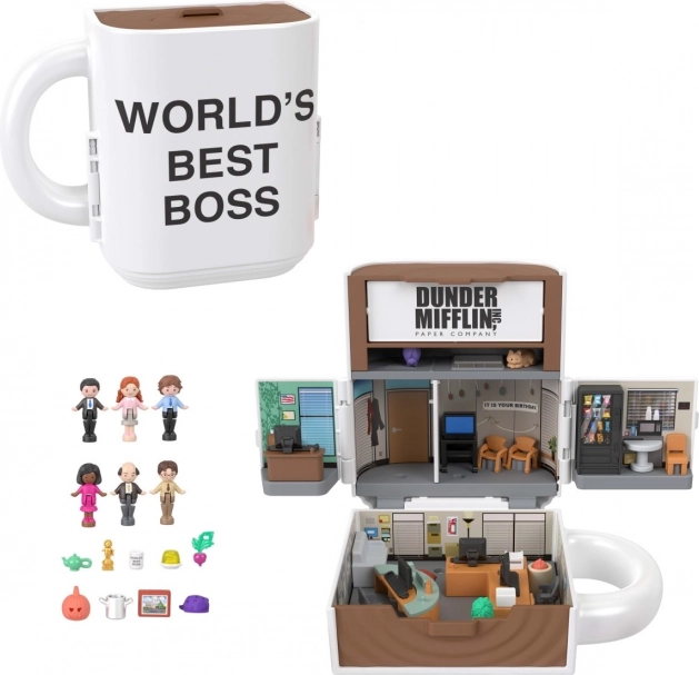 Sada figurek Polly Pocket Kolekce The Office