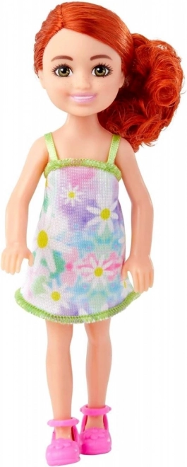 Panenka Barbie Chelsea pastelové šaty