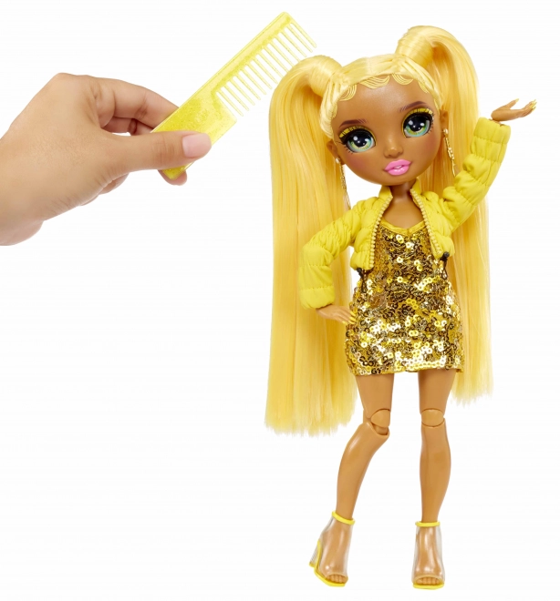 Rainbow High Fantastic Fashion Doll - ŽLUTÁ - Sunny Madison