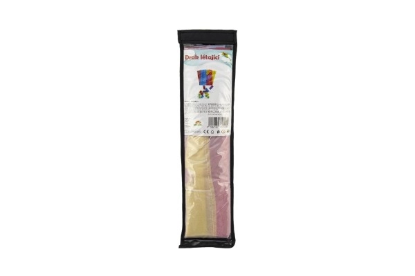 Barevný létající drak nylon 60x45 cm