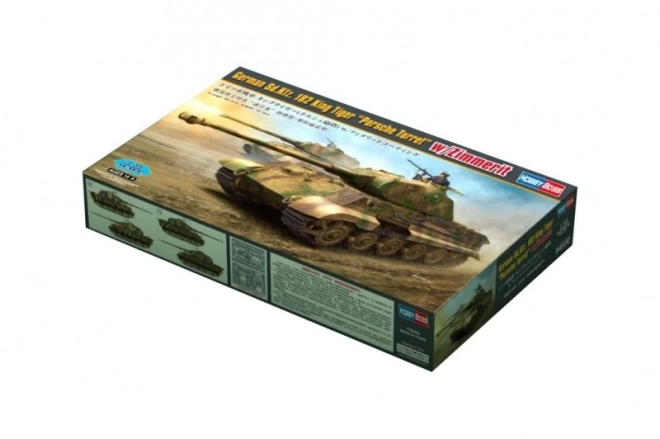 Německá věž Sd.Kfz 182 King Tiger Porsche