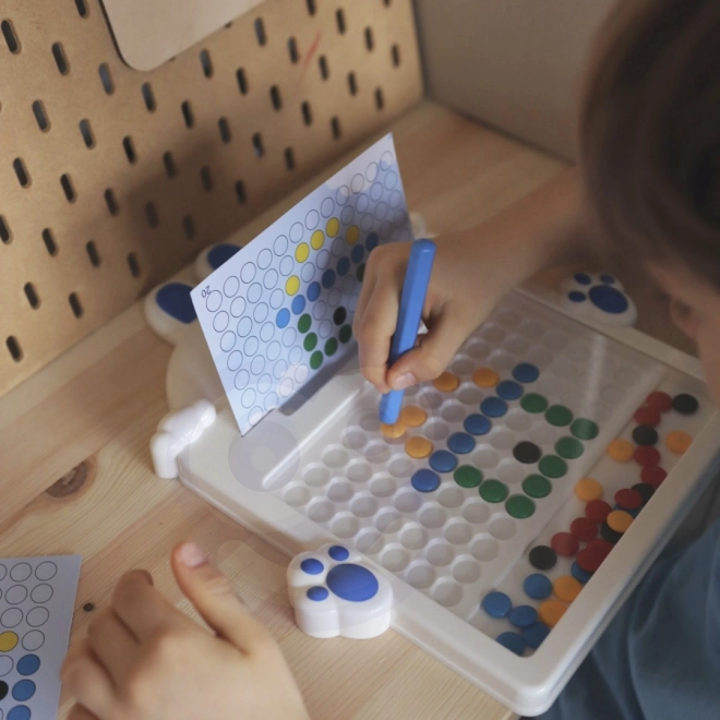 Magnetická tabule pro děti Montessori MagPad Králík