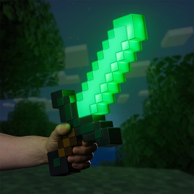 Světlo Diamond Sword Minecraft