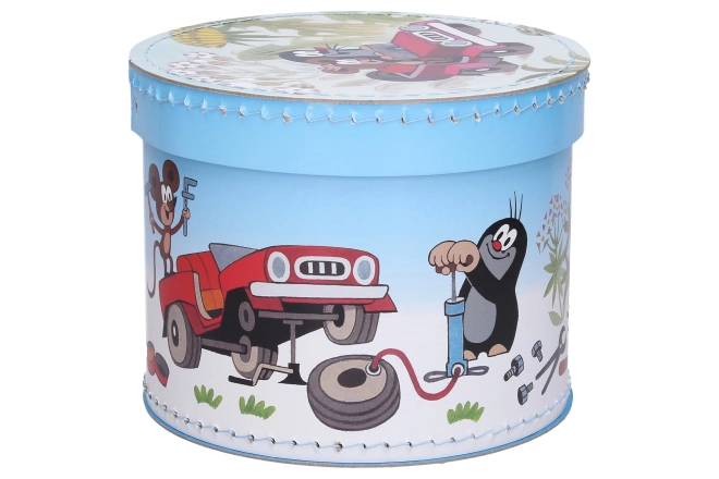 Kulatá krabice s motivem Krtečka 20 cm
