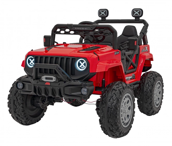Dětské elektrické auto OFF ROAD Speed červené