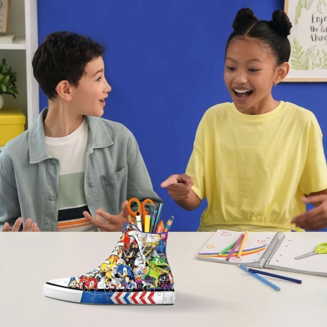 Ravensburger 3D puzzle kecka Ježek Sonic 112 dílků