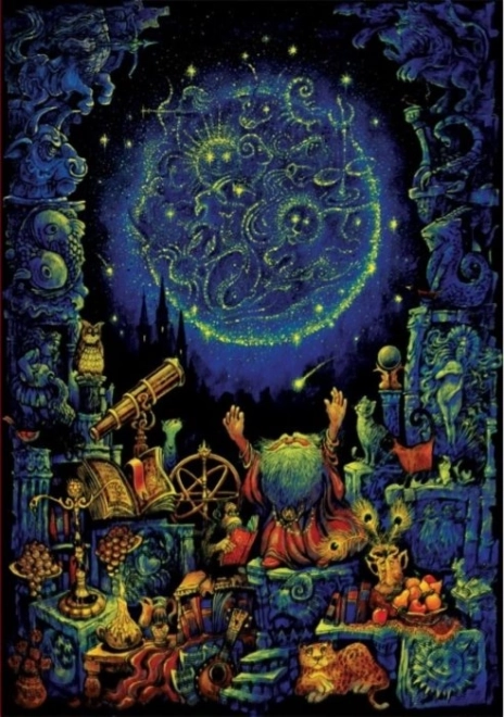 Svítící puzzle Astrologie 1000 dílků