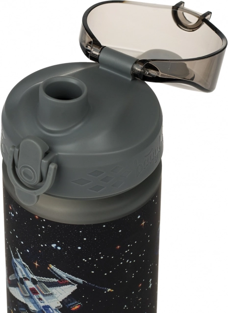 Tritanová láhev na pití BAAGL Pixel Space 500 ml