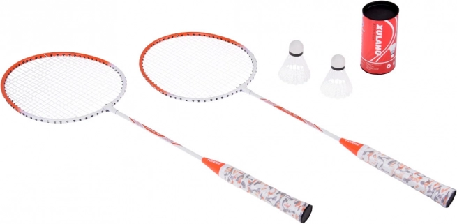 Kompletní sada na badminton s raketami a míčky v obalu