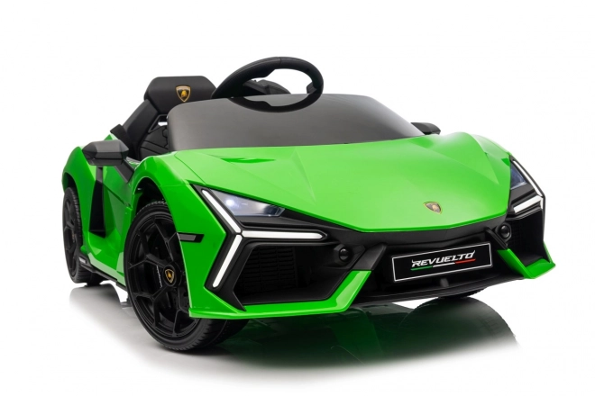 Elektrické autíčko Lamborghini Revuelto zelené