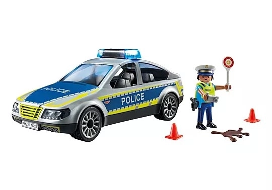 Policejní vůz PLAYMOBIL s efekty
