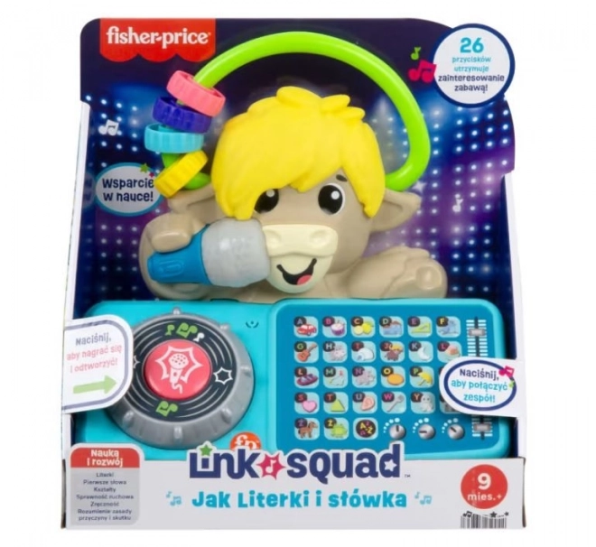 Interaktivní hračka Fisher-Price Link Squad abeceda a slova