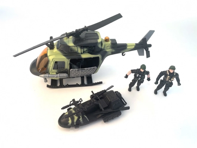 Speciální bojová sada - Helikoptéra a Terénní auto