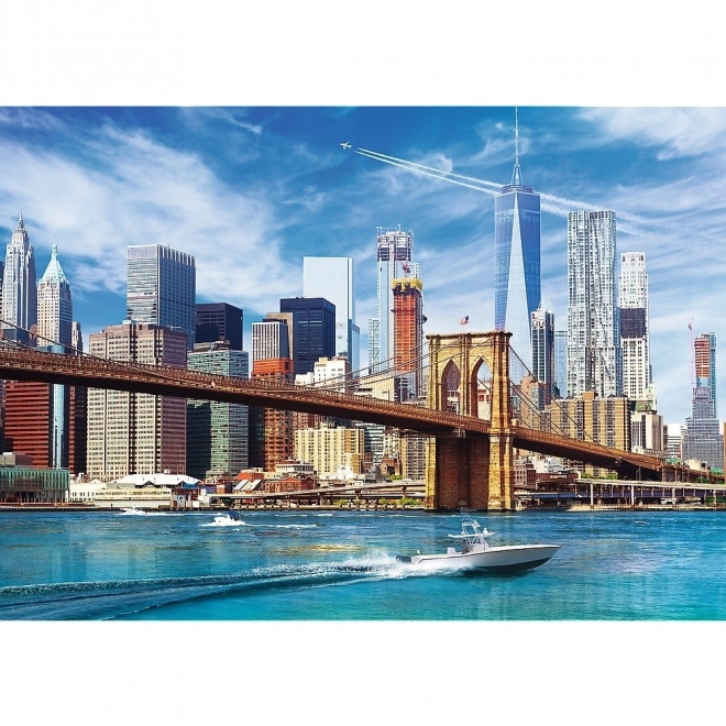 Puzzle 500 dílků Výhled na New York Trefl