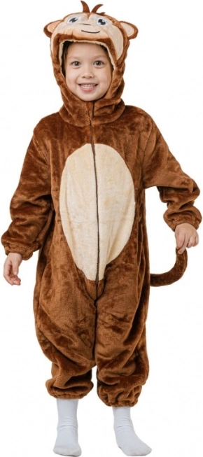 Karnevalové šaty Opička pro děti 80-92 cm