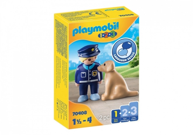 Obrázky 1.2.3 70408 Policista se psem