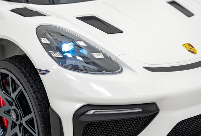 Dětské auto Porsche 718 – Bílé
