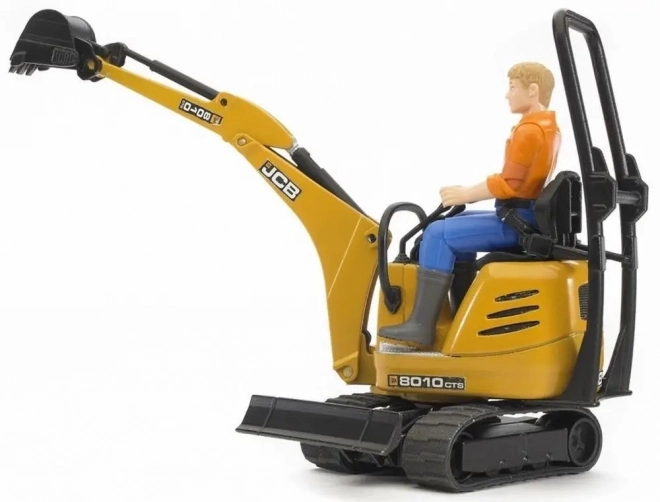 Bruder BWORLD Mikrobagr JCB s figurkou