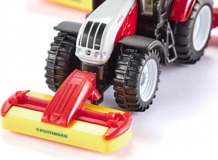 Detailní zpracování značek STEYR a PÖTTINGER