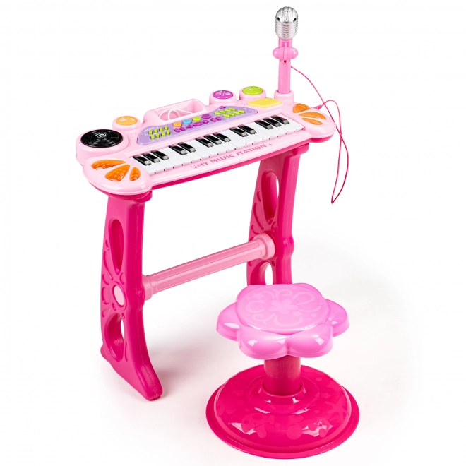 Keyboard s mikrofonem a MP3
