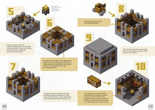 Brožura Minecraft. Kompaktní konstrukce