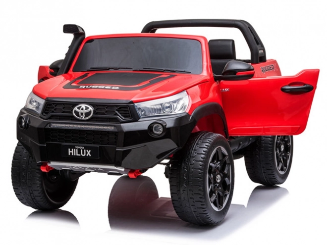 Terénní auto na akumulátor Toyota Hilux pro dvě osoby – Červená