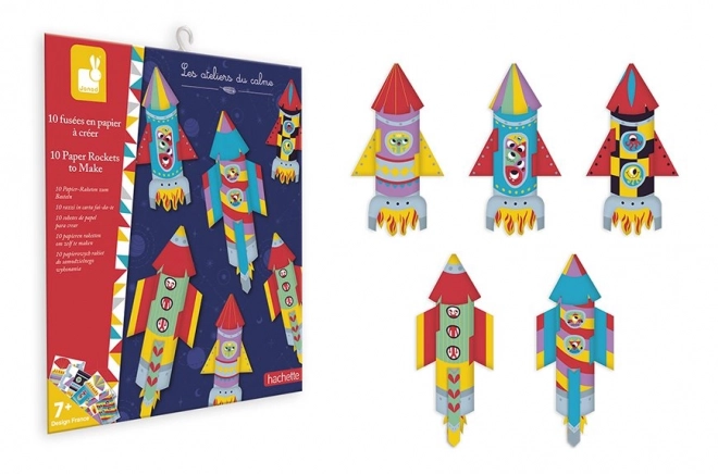 JANOD Mini origami Rakety