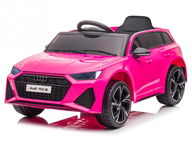 Elektrické autíčko Audi RS 6 pro děti – Modrá