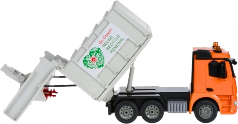 Realistické funkce popelářského vozu