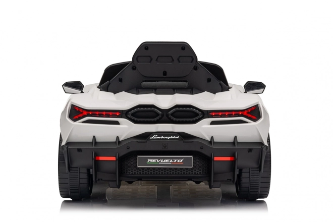 Dětský elektrický vůz Lamborghini Revuelto bílý