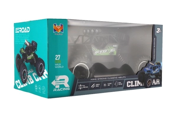 Auto RC Terénní s efektem páry zelené