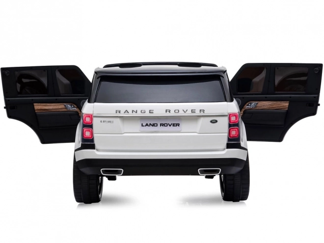 Autíčko na akumulátor pro dvě děti Range Rover – Bílá